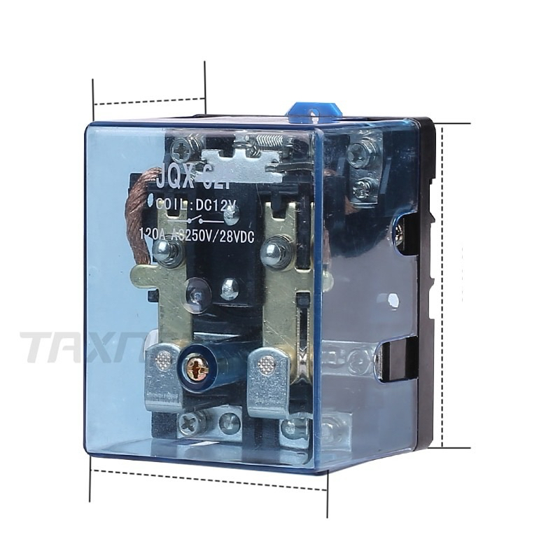Rơle công suất cao  12-24-48VDC và 220VAC JQX-62F 2Z  120A Rơ le điện tiếp xúc bạc PCB Relay