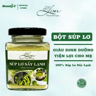 Bột Súp Lơ / Bông Cải Xanh Sấy Lạnh LimFarm Nguyên Chất 100% Hũ 150Gram
