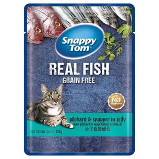 Pate Snappy Tom Cho Mèo Gói 85g