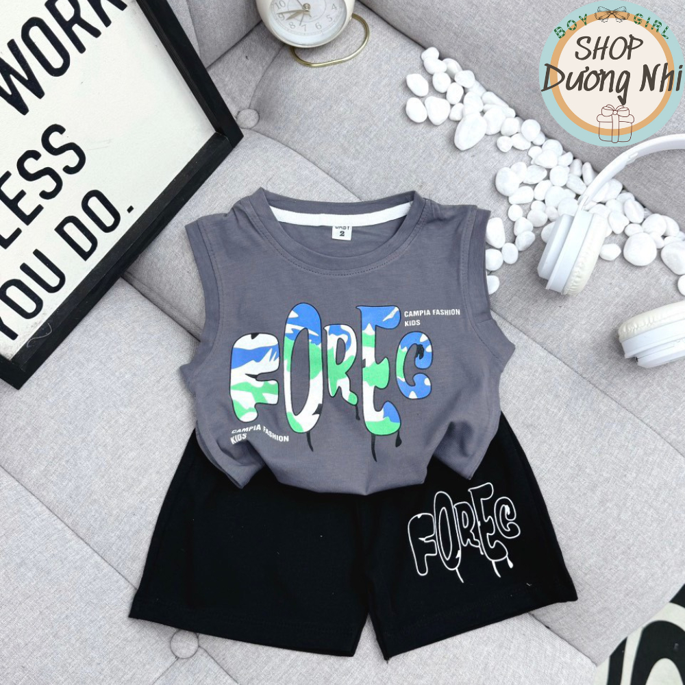 Đồ bộ bé trai, đồ bé trai, Set đồ bé trai, đồ em bé trai chất cotton thoáng mát, thấm mồ hôi từ 10-2