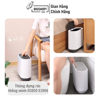 Thùng rác tiện ích Ecoco E1906 cao cấp màu ngẫu nhiên