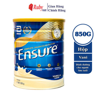  Sữa Bột Ensure Úc 850gr thích hợp cho người lớn người ăn uống kém người bệnh hoặc cho người cần phục hồi 
