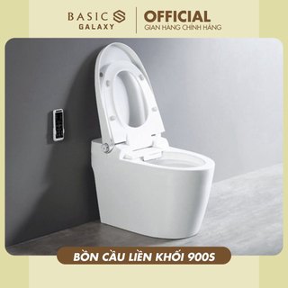 Bồn Cầu Thông Minh 900S Basics Cao Cấp, Kháng Khuẩn Tốt, Hiệu Suất Cao 682*403*465mm