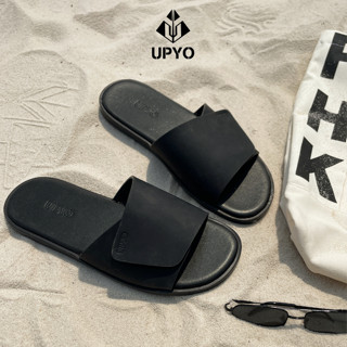 Dép da nam Upyo Tides đế cao su chống trơn trượt BẢO HÀNH 12 THÁNG ( Tides-UD17)