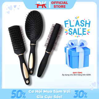 Bộ 3 lược chải tóc massage đầu gỡ rối tóc, set 3 lược tạo kiểu chuyên nghiệp hạn chế rụng tóc
