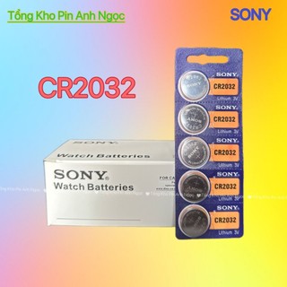 Pin cúc áo sony cr2032 lithium 3v