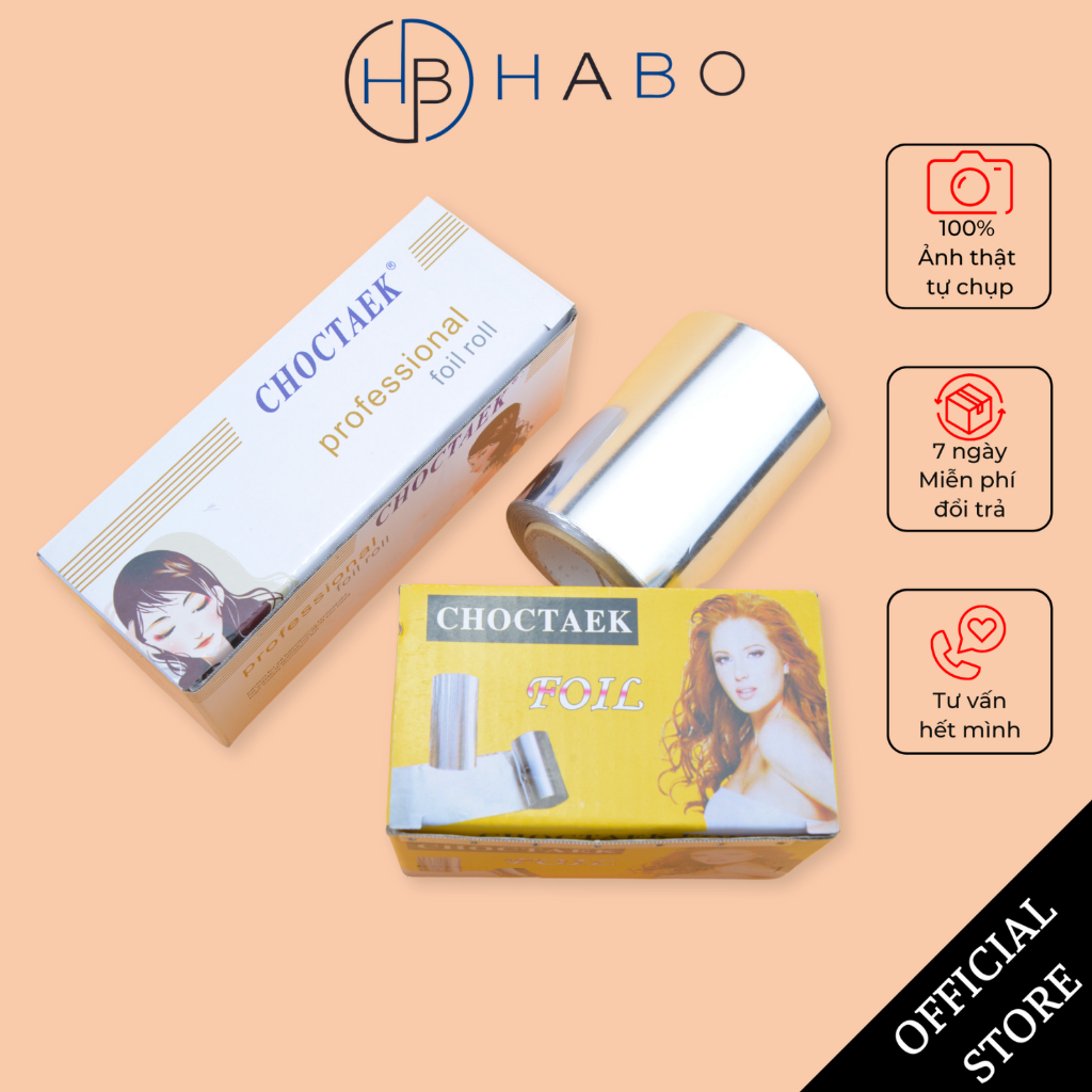 Giấy bạc nhuộm tóc, giấy bạc làm hight light, giấy bạc làm tóc, giấy bạc tẩy tóc, giấy bạc móc lai