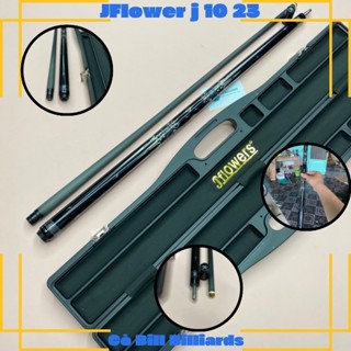  Cơ bida lỗ Jflower 10 23   ngọn classic     tặng kèm 9 món phụ kiện và sách bida cơ bản   