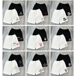 Quần Short Thun nỉ  dày dặn in LOGO Street Style  unisex Nam, Nữ - Đùi Thể Thao, Gym đi chơi