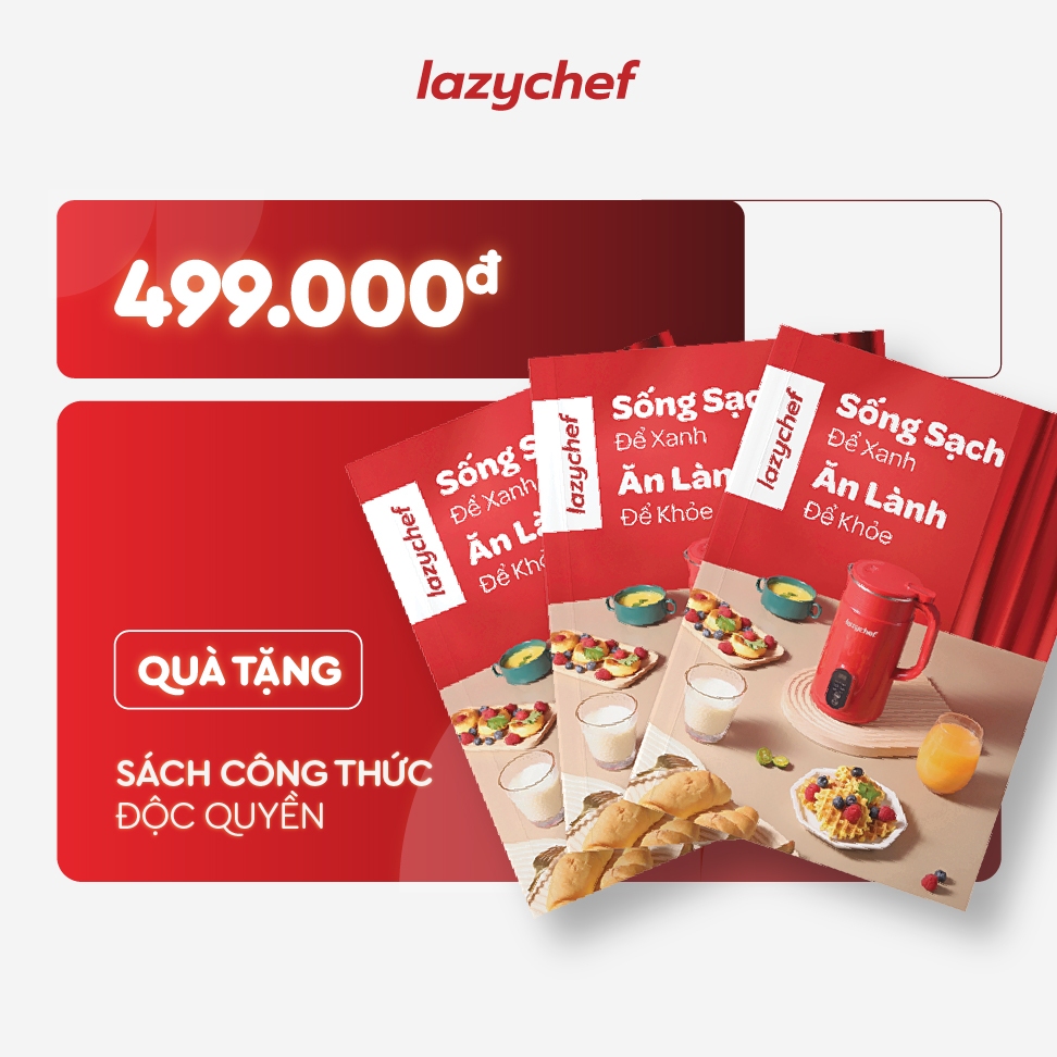 [Hàng Tặng] Công Thức Sữa Hạt Lazychef