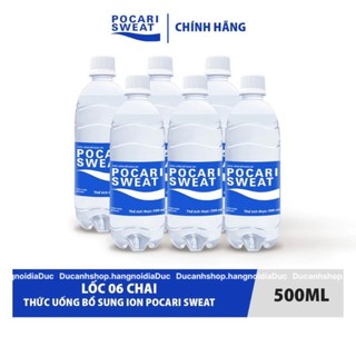 Thức uống bổ sung ion pocari sweat lốc/6chaix500ml, chính hãng đủ hoá đơn