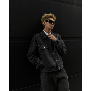 #roiworkshop Áo Khoác Denim Xám Nhuộm “Spec Denim Jacket”