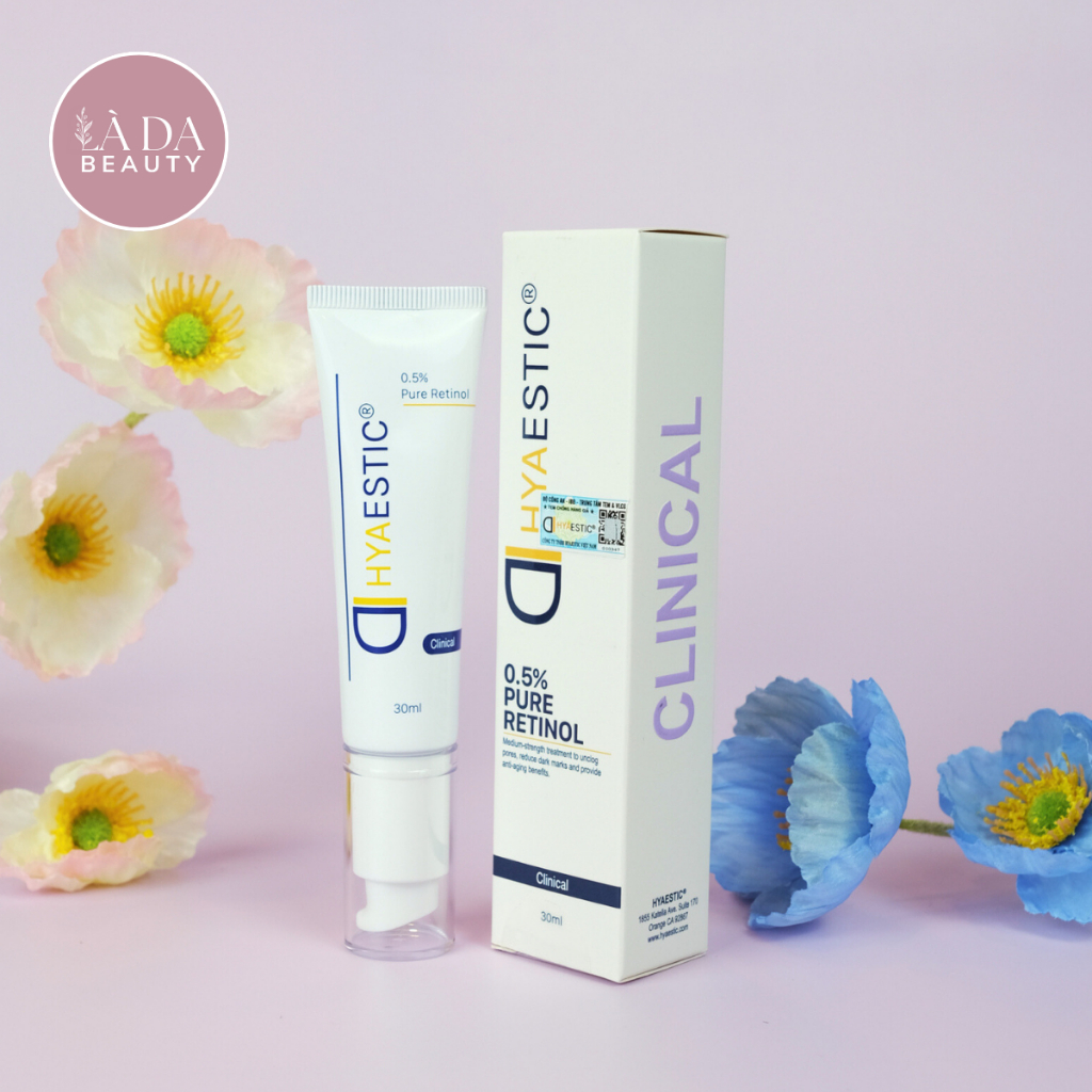 Kem Dưỡng Retinol nguyên chất - Pure Retinol 0,5% & 1% Hyaestic 30ml