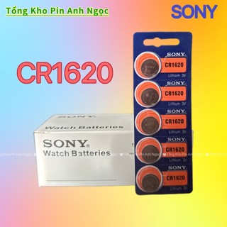 Pin cúc áo cr1620 sony 3v - made in indonesia