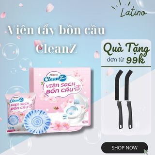 Viên sạch bồn cầu cleanz khử mùi bồn cầu, viên làm sạch bồn cầu cleanz, khử mùi toilet, khử khuẩn