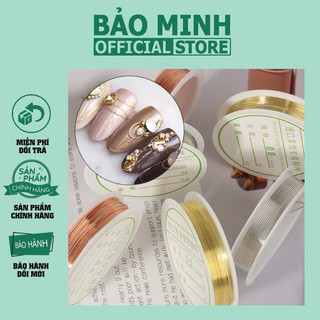Cuộn kẽm trang trí nail -Cuộn kẽm dây thép nail tạo hình - Dây kẽm thiết kế tạo hình trang trí nail