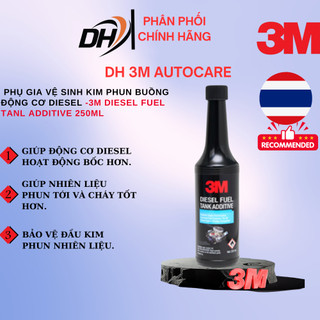 Dung dịch vệ sinh kim phun buồng đốt động cơ diesel, phụ gia động cơ diesel 3m 08815 250ml -dh 3m autocare