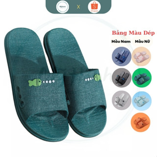 Dép Đi Trong Nhà, Văn phòng, Nhà Tắm Hình Cá Nhựa Siêu Nhẹ, Chống Trơn Trượt DN7