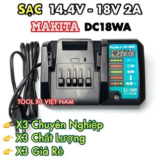 Sạc pin makita 14v-18v max nhận sạc zin