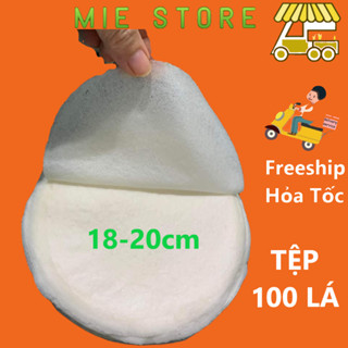 Vỏ Bò Bía Tươi Đậu Xanh Cuốn Nem 100 Lá Đầy Đủ Size