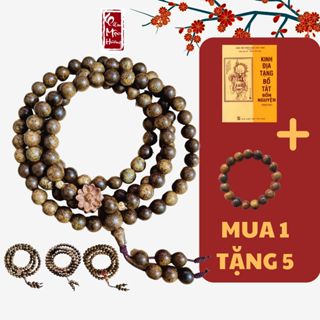 Vòng Tay Trầm Hương Tốc Chuỗi Tràng Hạt 108 Liên Mộc hương