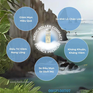 Serum Mụn Medic Roller 10ml (Thụy Sỹ)