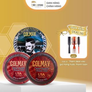 Sáp vuốt tóc nam Colmav Kingdom Clay , KingDom Pomade , tạo kiểu tóc , giữ nếp tóc