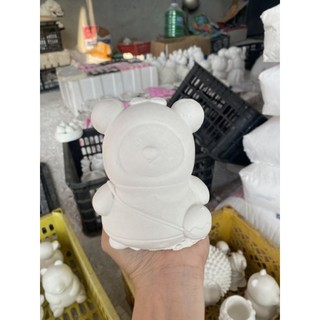 Tượng thạch cao gấu giá sỉ bao bể