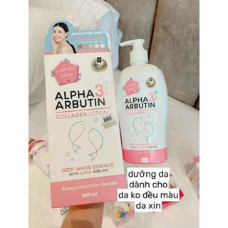 Dưỡng thể ALPHA Arbutin 3 Plus Collagen 500ml