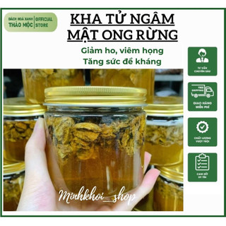 Quả kha tử ngâm mật ong hũ lớn hiệu quả thuận tiện sử dụng