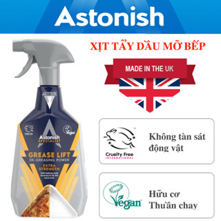 Bình xịt tẩy dầu mỡ & cháy khét astonish c6750