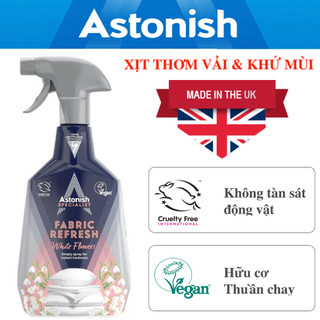 Bình xịt thơm vải & khử mùi Astonish C6740