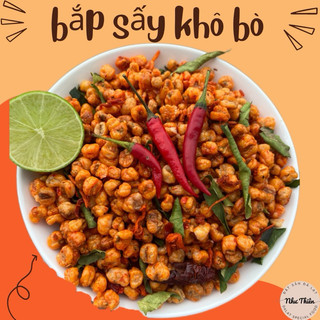  BẮP SẤY MẮM ỚT-KHÔ BÒ LÁ CHANH LOẠI 1 CHẤT LƯỢNG -ĐẶC SẢN ĐÀ LẠT NHƯ THIÊN 
