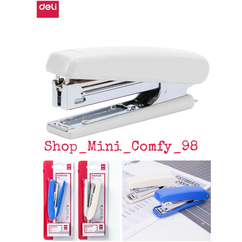 Dập Ghim Deli 0282 Hàng Công Ty Nhỏ Gọn Tiện Lợi