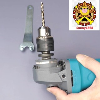 Đầu kẹp khoan M10 Đầu chuyển Máy mài thành Máy khoan (kẹp mũi 1.5-10mm)