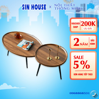 Bàn trà, bàn trà sofa, bộ bàn trà gỗ phòng khách thiết kế sang trọng
