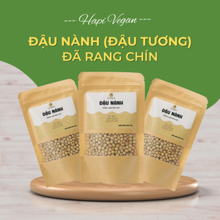 Đậu nành, đậu tương sấy chín, rang sẵn để xay làm bột đậu nành nguyên chất 100g