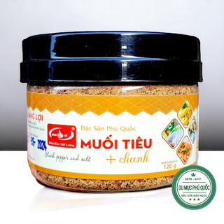 Muối tiêu thơm ngon - đặc sản phú quốc hủ 120g