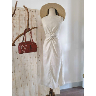 ĐẦM LINEN XOẮN EO SÁT NÁCH (nn)