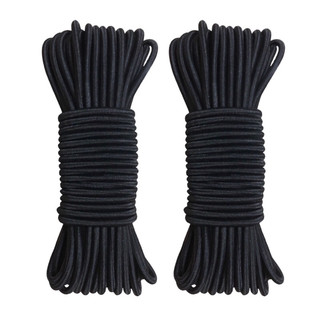 10 mét - Dây Dù thun 3.2mm tròn co giãn 100% mền + mịn tay dùng cố định đồ vật, thủ công, thời trang