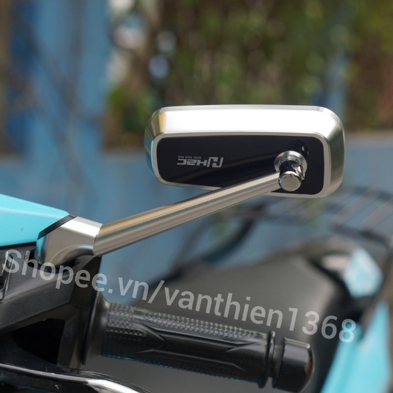 Kính/Gương Chiếu Hậu H2C Nhôm CNC Chân Dài