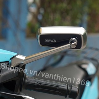  Kính Gương Chiếu Hậu H2C Nhôm CNC Chân Dài 