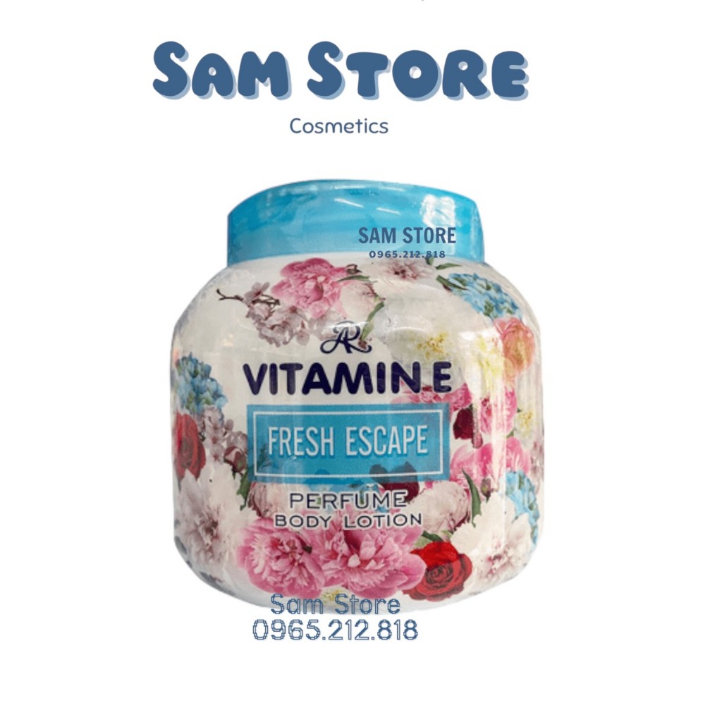 Kem vitamin E nắp xanh thái