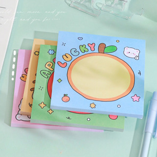 Giấy note hình hoạt hình đáng yêu, giấy ghi chú tập 50 tờ tiện lợi, hàng cao cấp