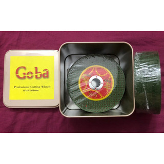 Đá cắt sắt-inox goba 10cm - đá cắt sắt kap 10cm