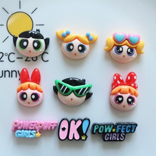 Charm Crocs, Jibbitz Gắn Dép , Sticker Hình Cô Gái Cool Girl Trang Trí DIY, Toploder