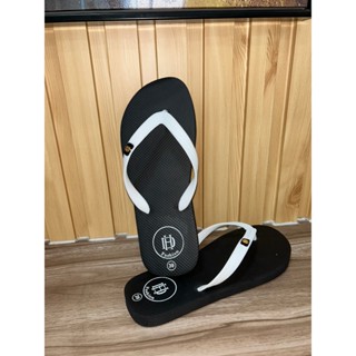 Dép tông - lào nam logo HD chất liệu cao su thái đế bệt mũi tròn êm nhẹ MS07