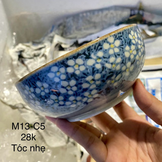 Chậu gốm Nhật trồng sen đá (lỗi) (khoan lỗ free theo yc)