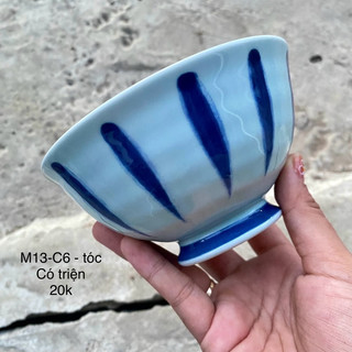 Chậu gốm Nhật trồng sen đá (lỗi) (khoan lỗ free theo yc)