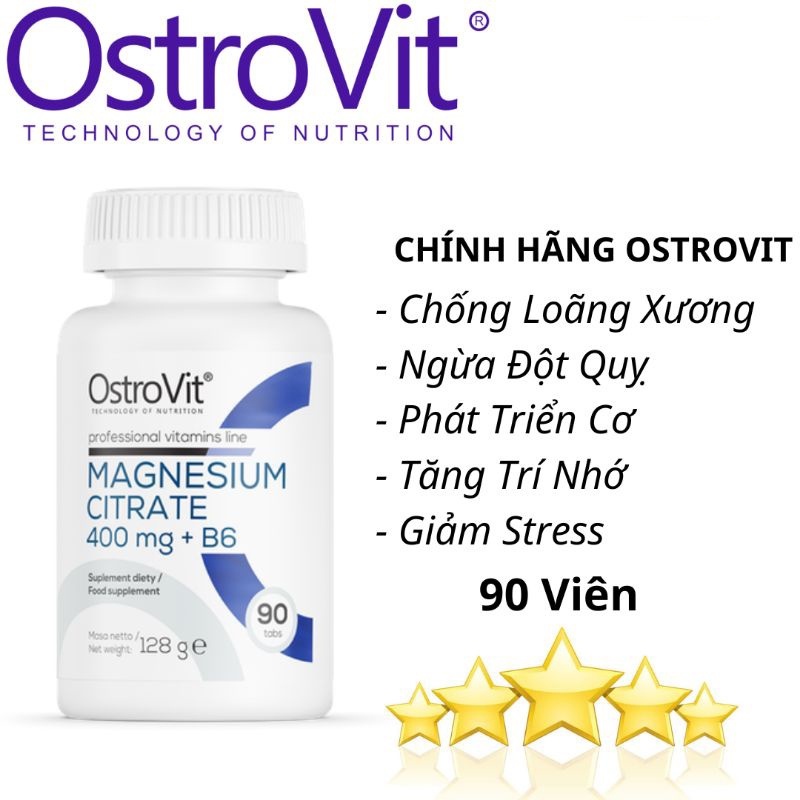 Viên uống Magie Doctor's Best Magnesium, Ostrovit Magnesium, Webber Magnesium Bisglycin, Bronson Magnesium Now Magnesium